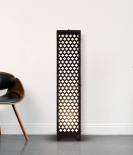 METSY Designer Laser Cut Floor Lamp Metal Floor Lamps for Living Room Corner | Corner Floor Lamp | Column Floor Lamp (8)
