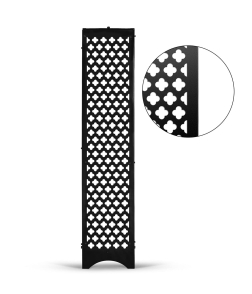 METSY Designer Laser Cut Floor Lamp Metal Floor Lamps for Living Room Corner | Corner Floor Lamp | Column Floor Lamp (8)