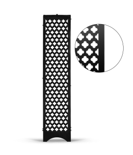 METSY Designer Laser Cut Floor Lamp Metal Floor Lamps for Living Room Corner | Corner Floor Lamp | Column Floor Lamp (8)