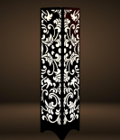 METSY Designer Stylish Laser Cut Floor Lamp Metal Floor Lamps for Living Room Corner | Floor Lamps for Home Decoration
