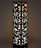 METSY Designer Stylish Laser Cut Floor Lamp Metal Floor Lamps for Living Room Corner | Floor Lamps for Home Decoration