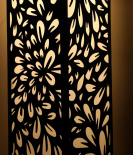 METSY Designer Laser Cut Floor Lamp Metal Floor Lamps for Living Room Corner | Corner Floor Lamp | Column Floor Lamp | Floor Lamps for Home Decoration