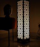 METSY Designer Laser Cut Floor Lamp Metal Floor Lamps for Living Room Corner | Floor Lamps for Home Decoration