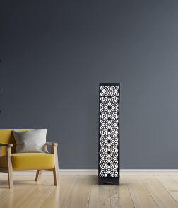 METSY Designer Laser Cut Floor Lamp Metal Floor Lamps for Living Room Corner | Floor Lamps for Home Decoration