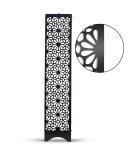 METSY Designer Laser Cut Floor Lamp Metal Floor Lamps for Living Room Corner | Floor Lamps for Home Decoration