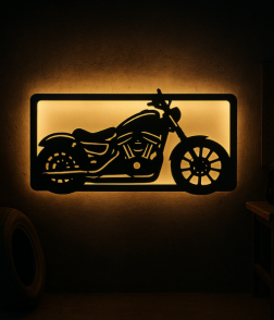 Midnight Cruiser Metal Wall Decor