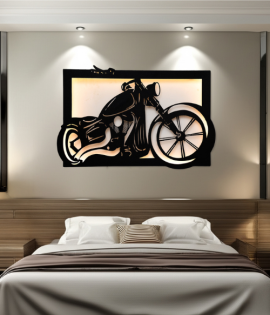 Midnight Rider Metal Wall Art