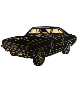 Vintage Muscle Car Metal Wall Art