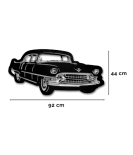 Vintage Roadmaster Metal Car Wall Art