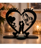 Couple Love Tealight Holder