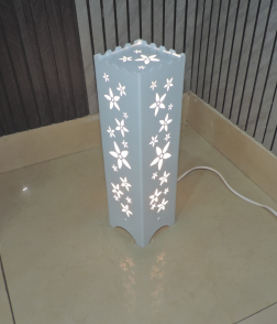 Elegant Flower Cutwork Lamp