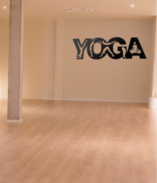 Zen Flow Yoga Metal Wall Art