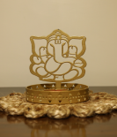 Divine Lakshmi Ganesha Diya Stand