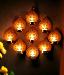 Radiant Diya Glow Wall Art