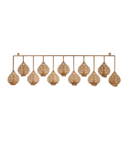 Royal Diya Cascade Wall Decor