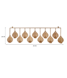 Royal Diya Cascade Wall Decor