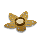 Golden Blossom Tealight Holder
