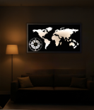 Navigator’s World Clock Art