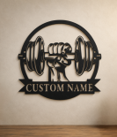 Power Lift Custom Name Decor