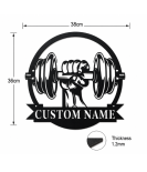 Power Lift Custom Name Decor