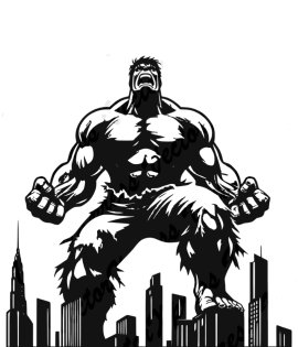 Hulk Rage Titan Metal Wall Art