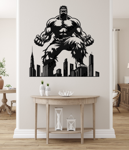 Hulk Rage Titan Metal Wall Art