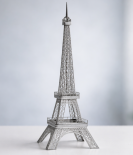 Luminous Eiffel Tower Metal Sculpture