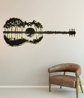Harmony of Nature Guitar Art