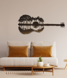Harmony of Nature Guitar Art