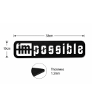 Nothing Is Impossible Steel Art