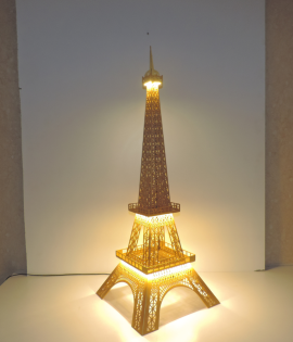 Paris Glow Eiffel Tower Lamp
