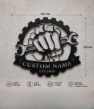 Personalized Mechanic Workshop Sign
