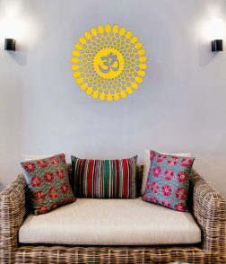 Divine Om Mandala Wall Art