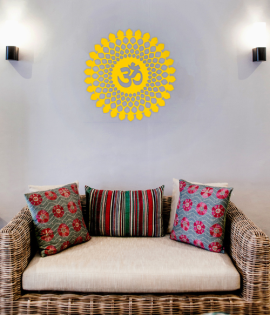 Divine Om Mandala Wall Art