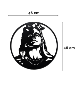 Divine Mahadev Metal Wall Art