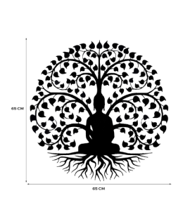 Zen Tree of Life Metal Wall Art