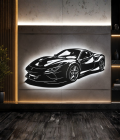 Supercar Phantom Metal Wall Art