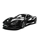 Supercar Phantom Metal Wall Art