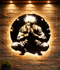 Mystic Shinobi LED Metal Wall Decor