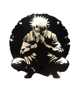 Mystic Shinobi LED Metal Wall Decor