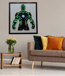 Iron Man Metal Wall art