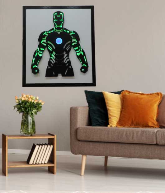 Iron Man Metal Wall art