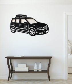 Urban Explorer Car Wall Art