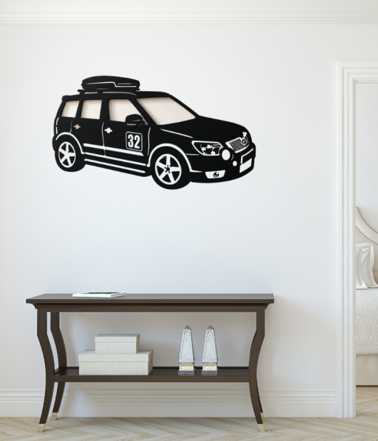 Urban Explorer Car Wall Art