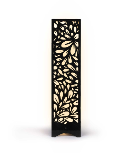 Floral Aura Metal Lamp