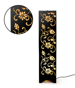 Midnight Bloom Metal Floor Lamp