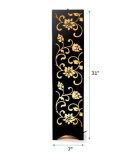 Midnight Bloom Metal Floor Lamp