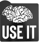 METSYUSE IT Sign for Offices, School, Study Room/(240x240mm)/ Laser Cut/Thickness 1.2mm/Black Powder Coated