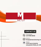 METSYUSE IT Sign for Offices, School, Study Room/(240x240mm)/ Laser Cut/Thickness 1.2mm/Black Powder Coated