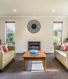 METSY Metal Stylish Round Wall Hanging Clock | Metal Wall Art | Clock for Home | Living Room | Bedroom (45.5Hx45.5W Centimeter)